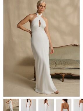 Park & Fifth Emery Off White Dress